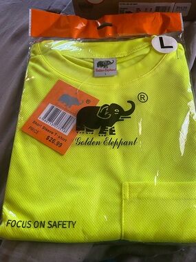 High-Visibility Short Sleeve Tee - Neon Yellow